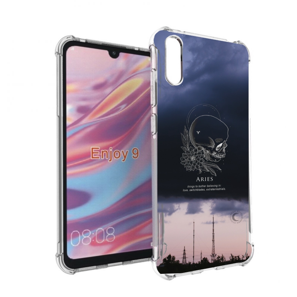 

Чехол бампер MyPads знак-зодиака-овен-4 для Huawei Enjoy 9, Прозрачный, Tocco