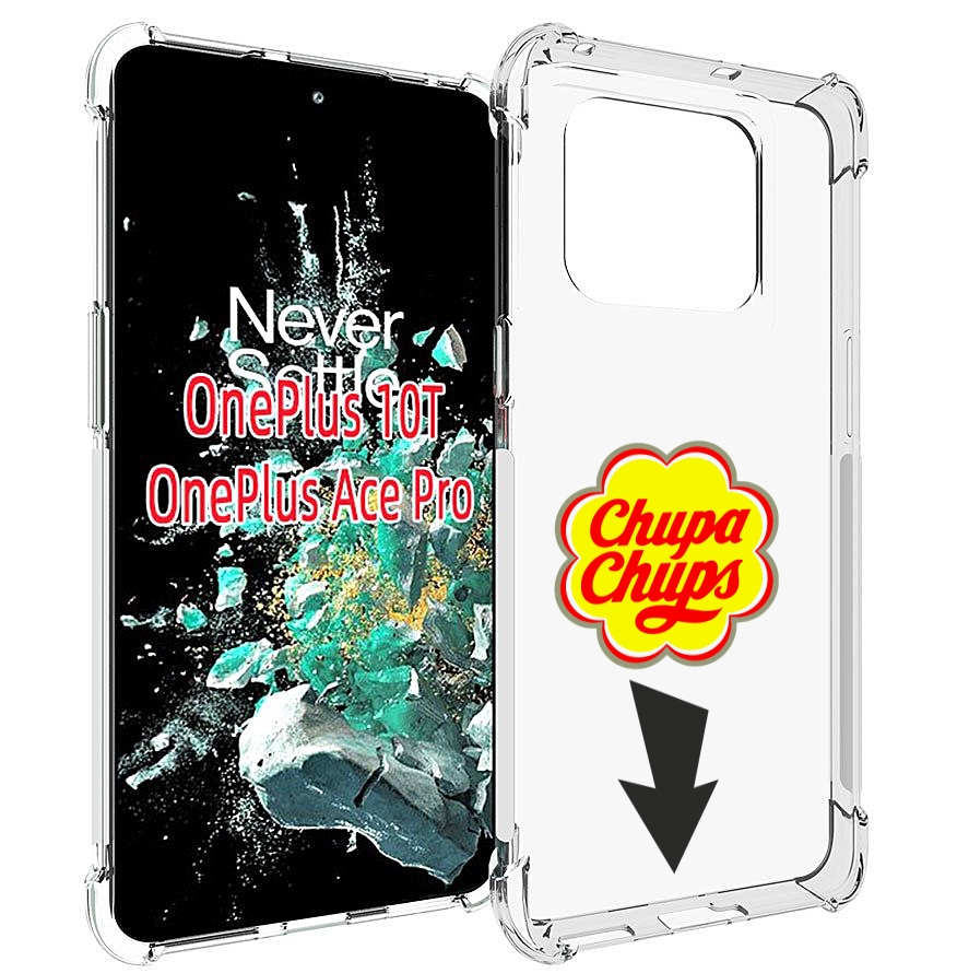

Чехол MyPads чупа чупс для OnePlus 10T, Прозрачный, Tocco