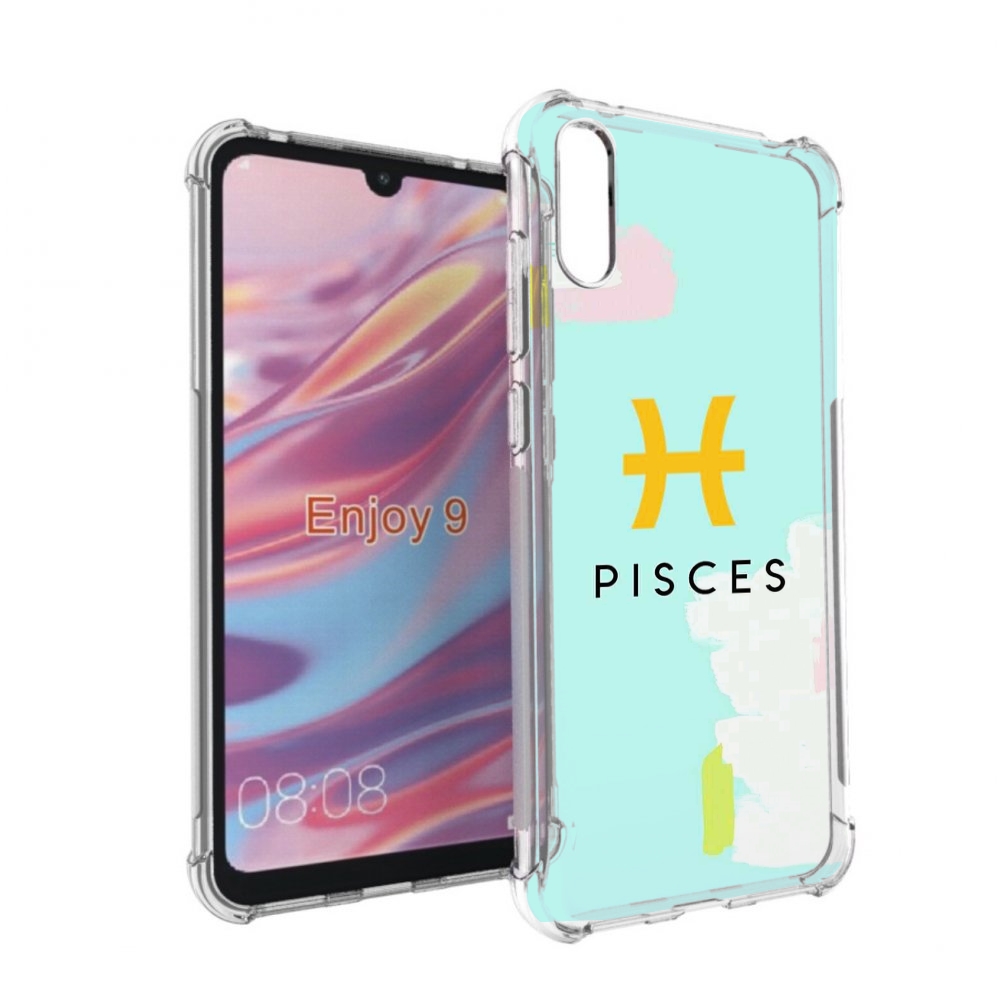 

Чехол бампер MyPads знак-зодиака-рыбы-2 для Huawei Enjoy 9, Прозрачный, Tocco