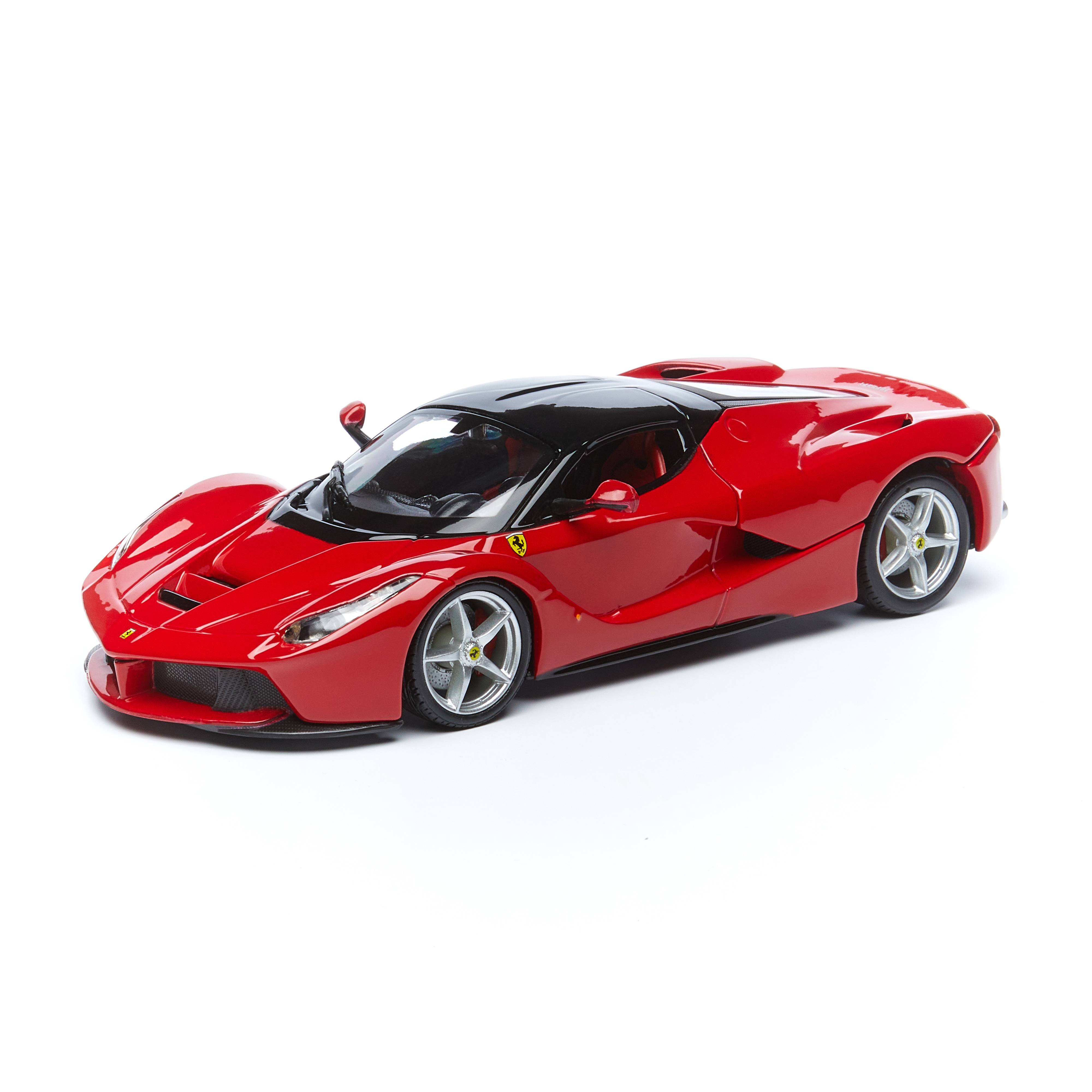 Машинка Maisto сборная, красная - Ferrari LaFerrari 1:24 maisto 1 24 ferrari f12 assembled diy die casting model car toy new collection boy toy