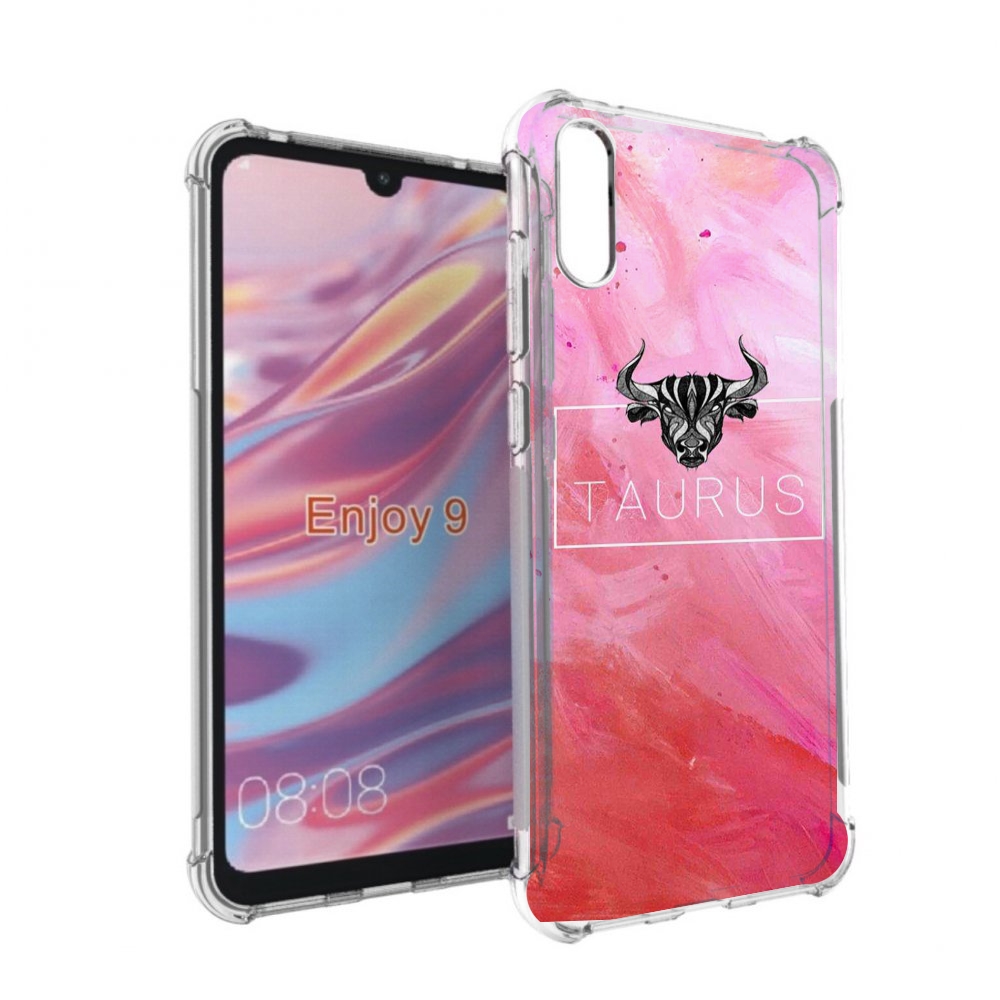 

Чехол бампер MyPads знак-зодиака-телец-3 для Huawei Enjoy 9, Прозрачный, Tocco