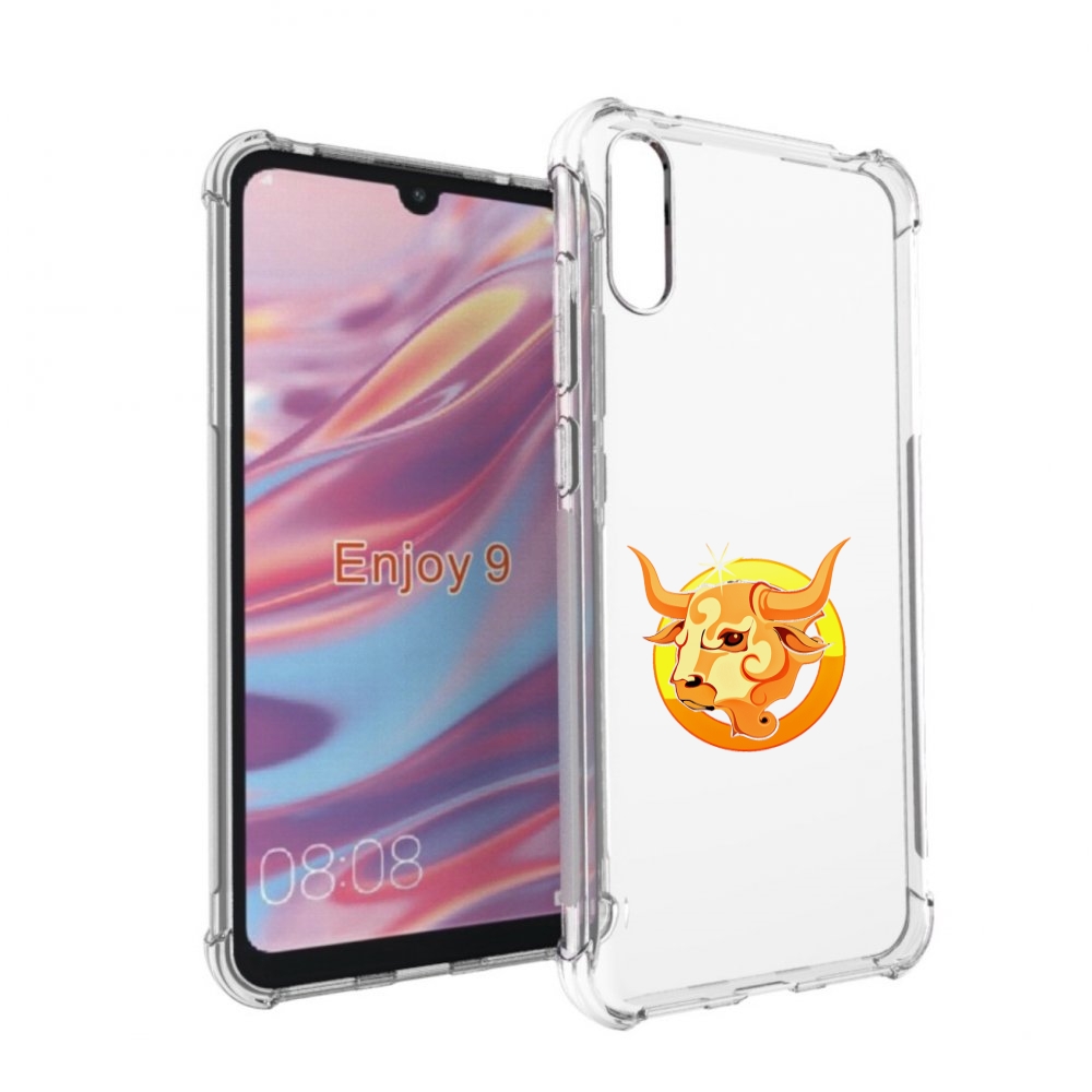 Чехол бампер MyPads знак-зодиака-телец-6 для Huawei Enjoy 9