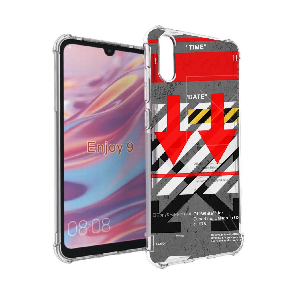 

Чехол бампер MyPads знаки-логотипы для Huawei Enjoy 9, Прозрачный, Tocco