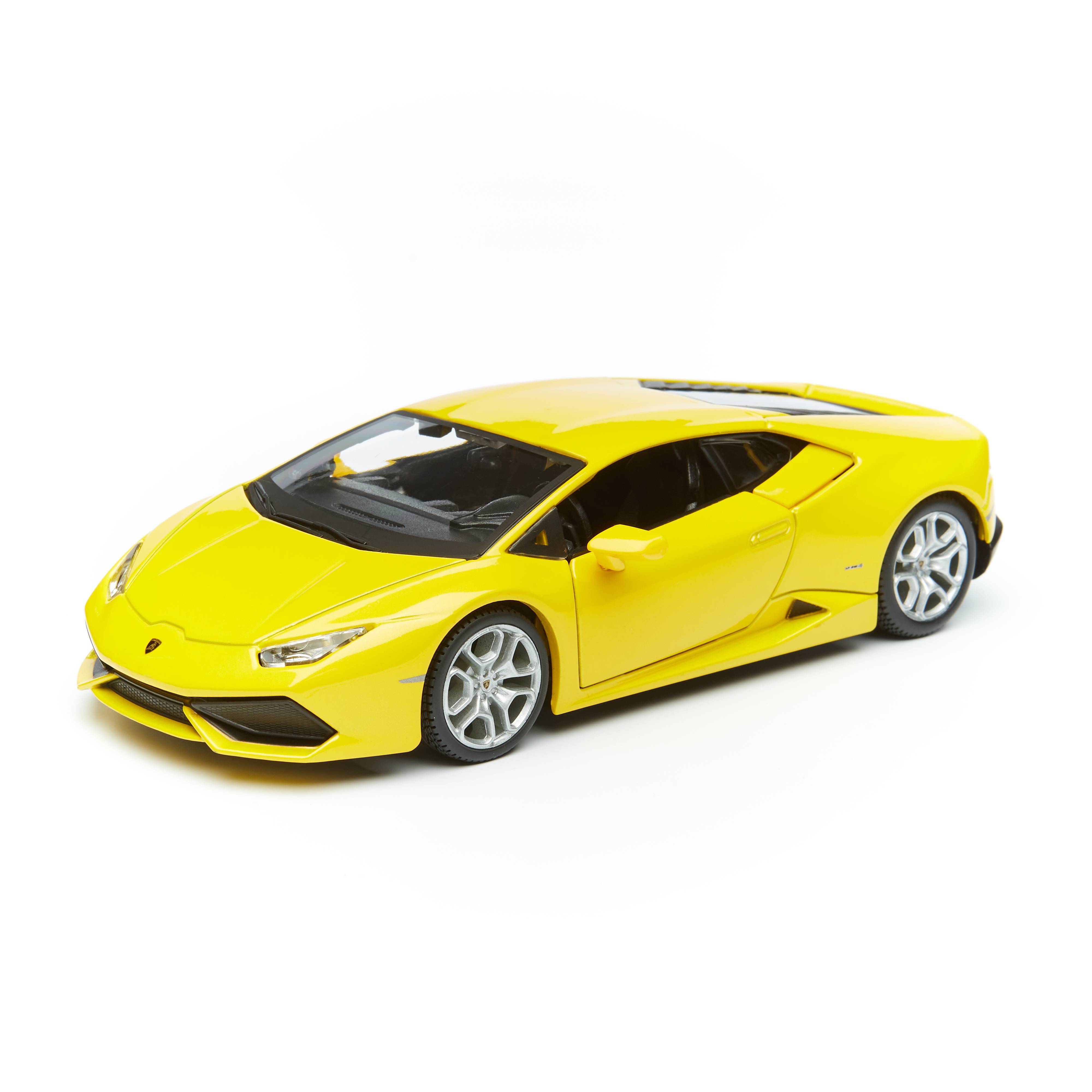 фото Машинка maisto желтая - lamborghini huracan lp610-4 2014г 1:24