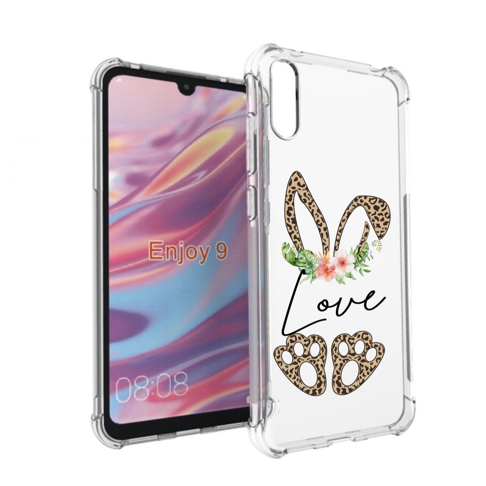 

Чехол бампер MyPads золотые-лапки-и-ушки для Huawei Enjoy 9, Прозрачный, Tocco