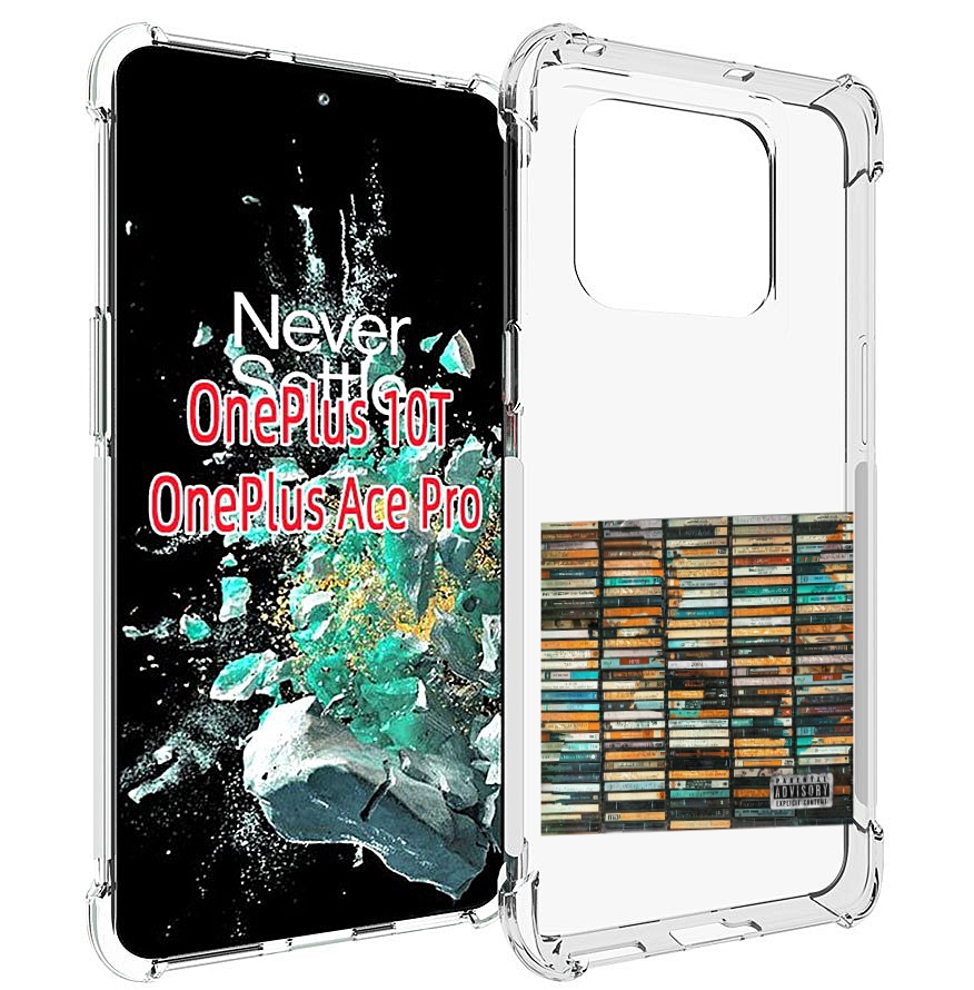 

Чехол MyPads 2004 Скриптонит для OnePlus 10T, Прозрачный, Tocco