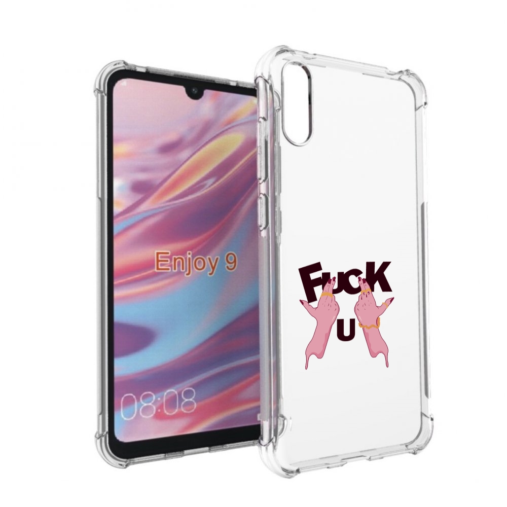 

Чехол бампер MyPads иди-ты для Huawei Enjoy 9, Прозрачный, Tocco