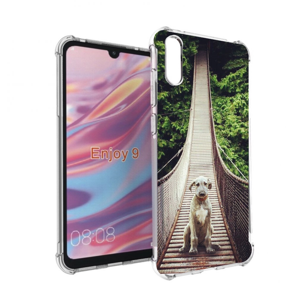 

Чехол бампер MyPads ирландскии волкодав для Huawei Enjoy 9, Прозрачный, Tocco