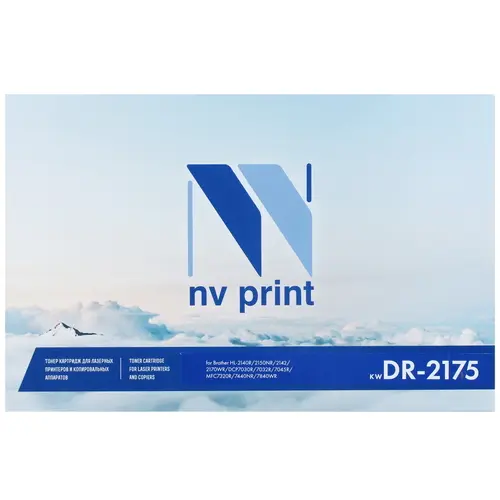 

Фотобарабан NV Print (BROTHERDR-2175_NVP) черный, совместимый