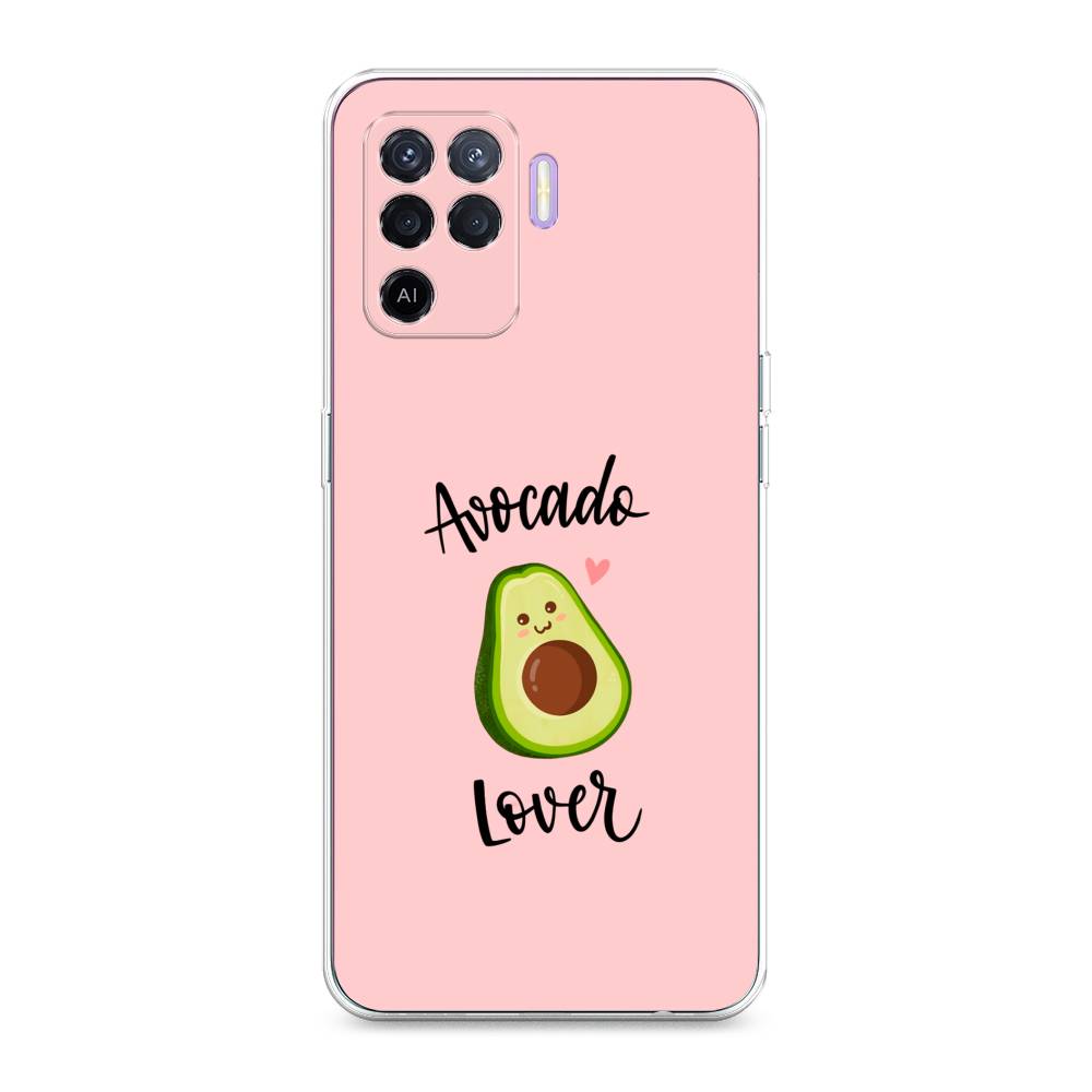 

Чехол на Oppo Reno 5 Lite "Avocado lover", Розовый;зеленый, 255150-6