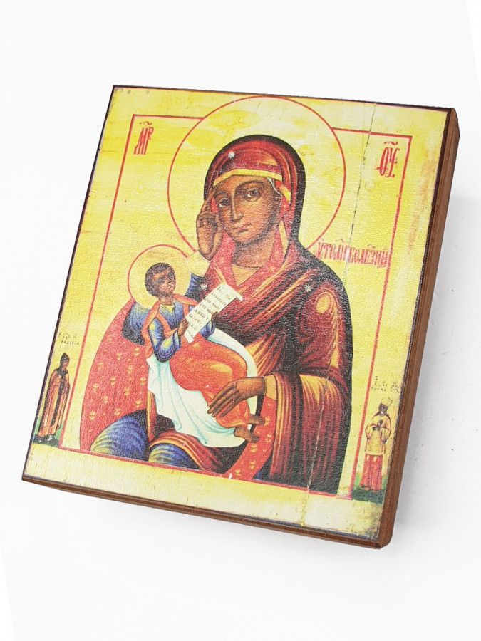 

Икона Утоли моя болезни, под старину, 10х12 см