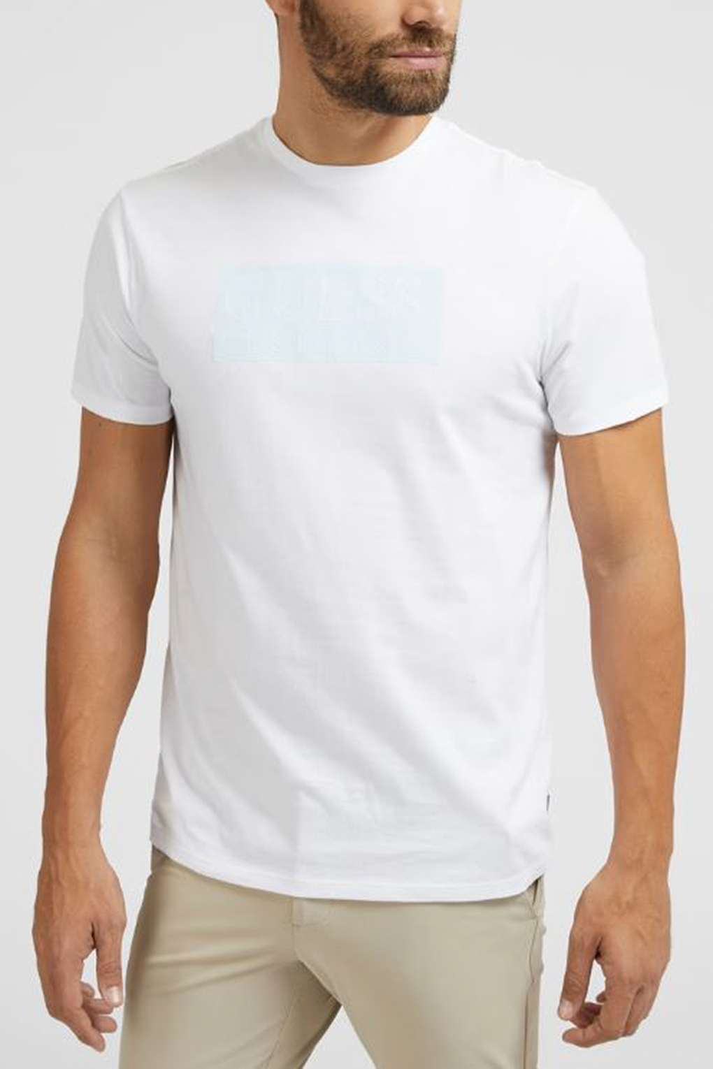 

Футболка мужская Guess M3RI46 K9RM3 белая XL, M3RI46 K9RM3