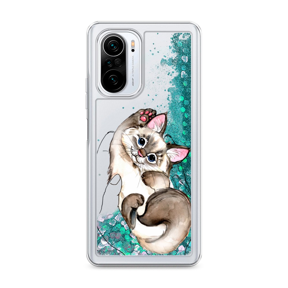 

Чехол Awog "Котенок в ладошках" на Xiaomi Poco F3/Redmi K40/Mi11i, 310195-1