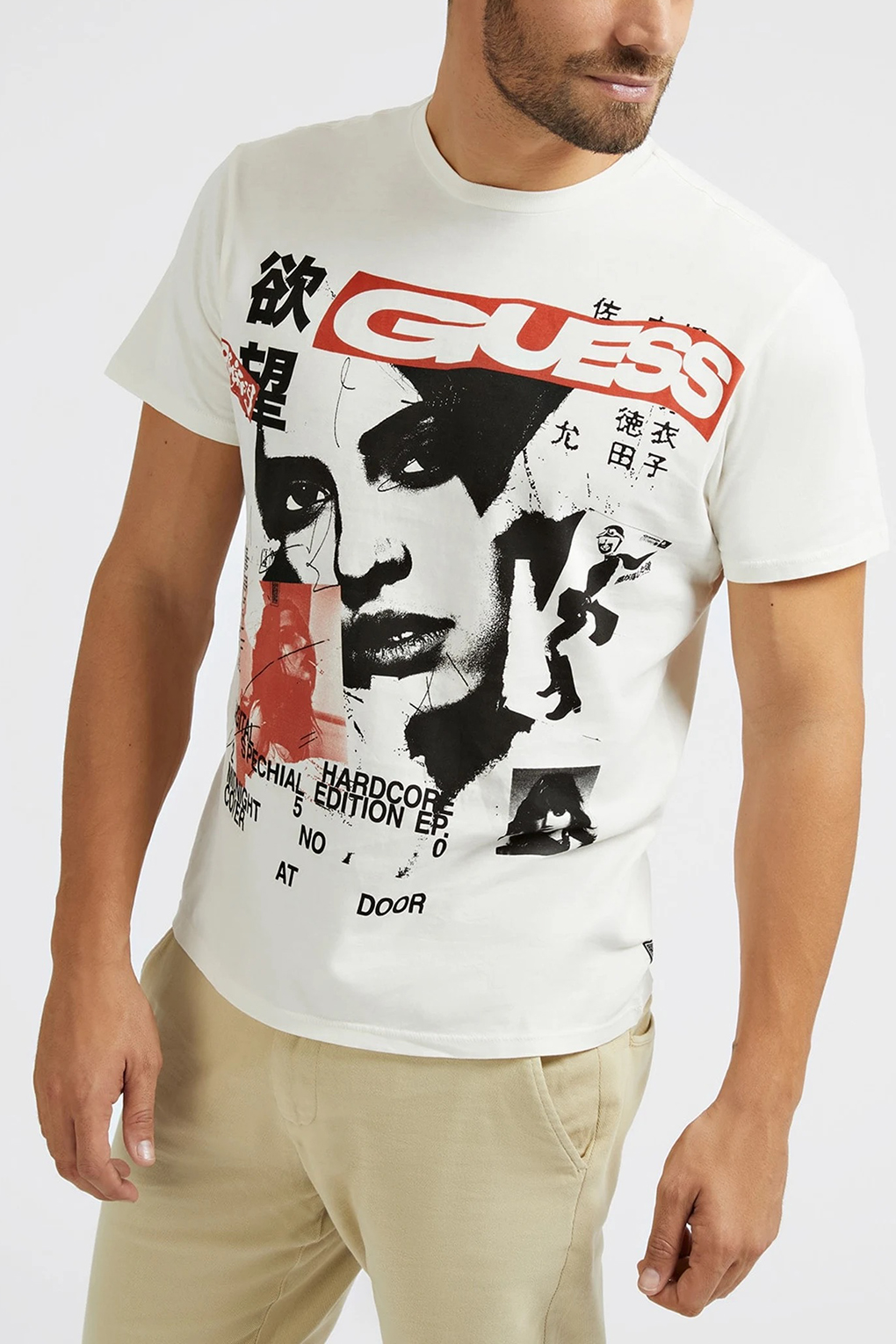 

Футболка мужская Guess M3RI41 KBDK0 белая M, Белый, M3RI41 KBDK0