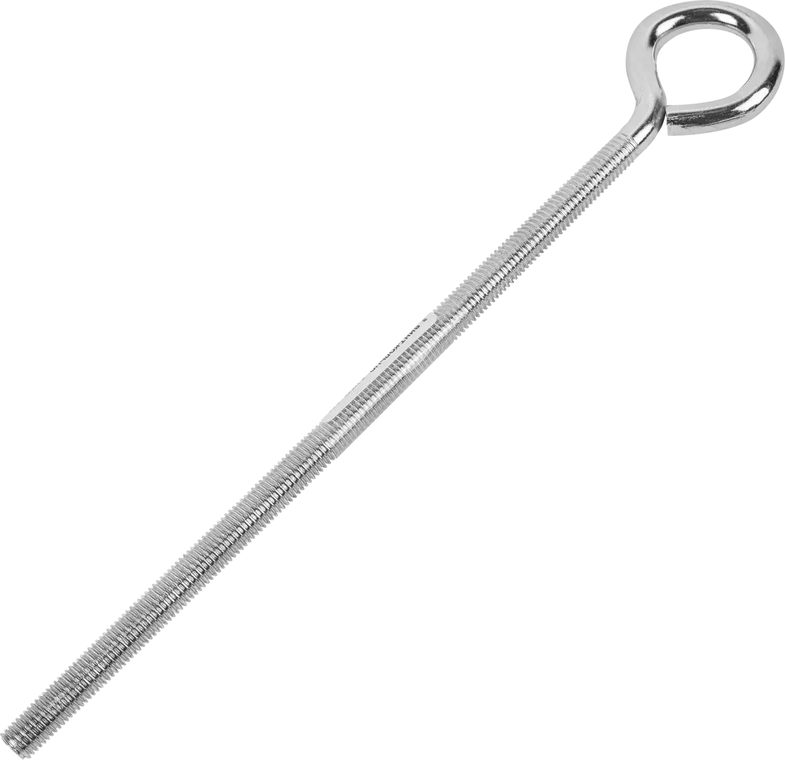 Винт-кольцо Стройбат с метрической резьбой оцинкованный М10x210 мм