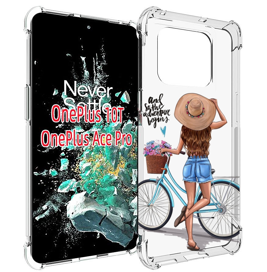 

Чехол MyPads Adventure женский для OnePlus 10T, Прозрачный, Tocco