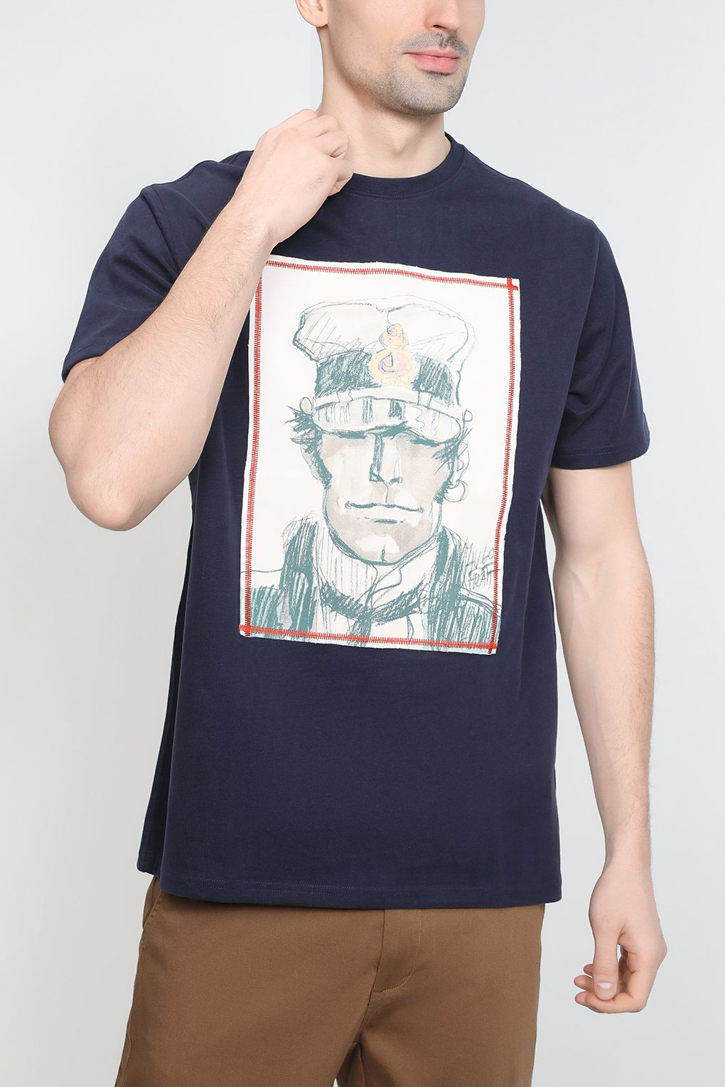 

Футболка мужская Guess M3RI54 KBLR0 синяя M, Синий, M3RI54 KBLR0