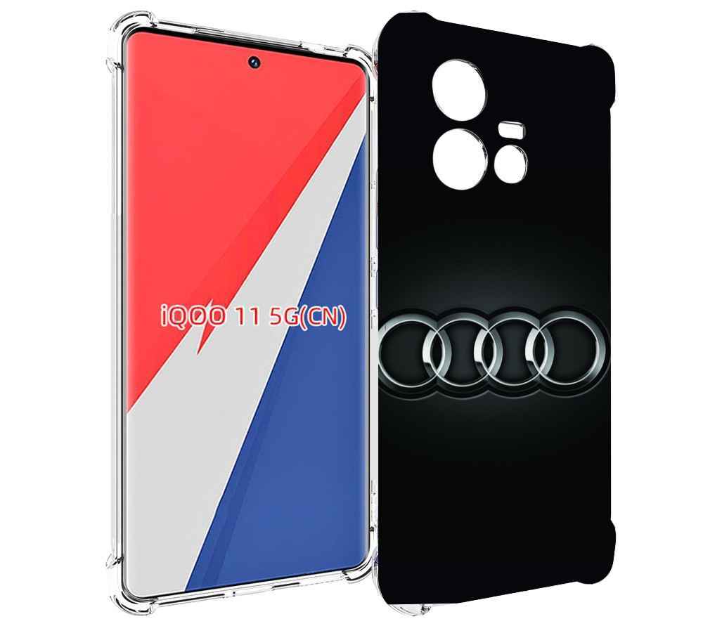 

Чехол MyPads ауди audi 2 для Vivo iQOO 11, Прозрачный, Tocco