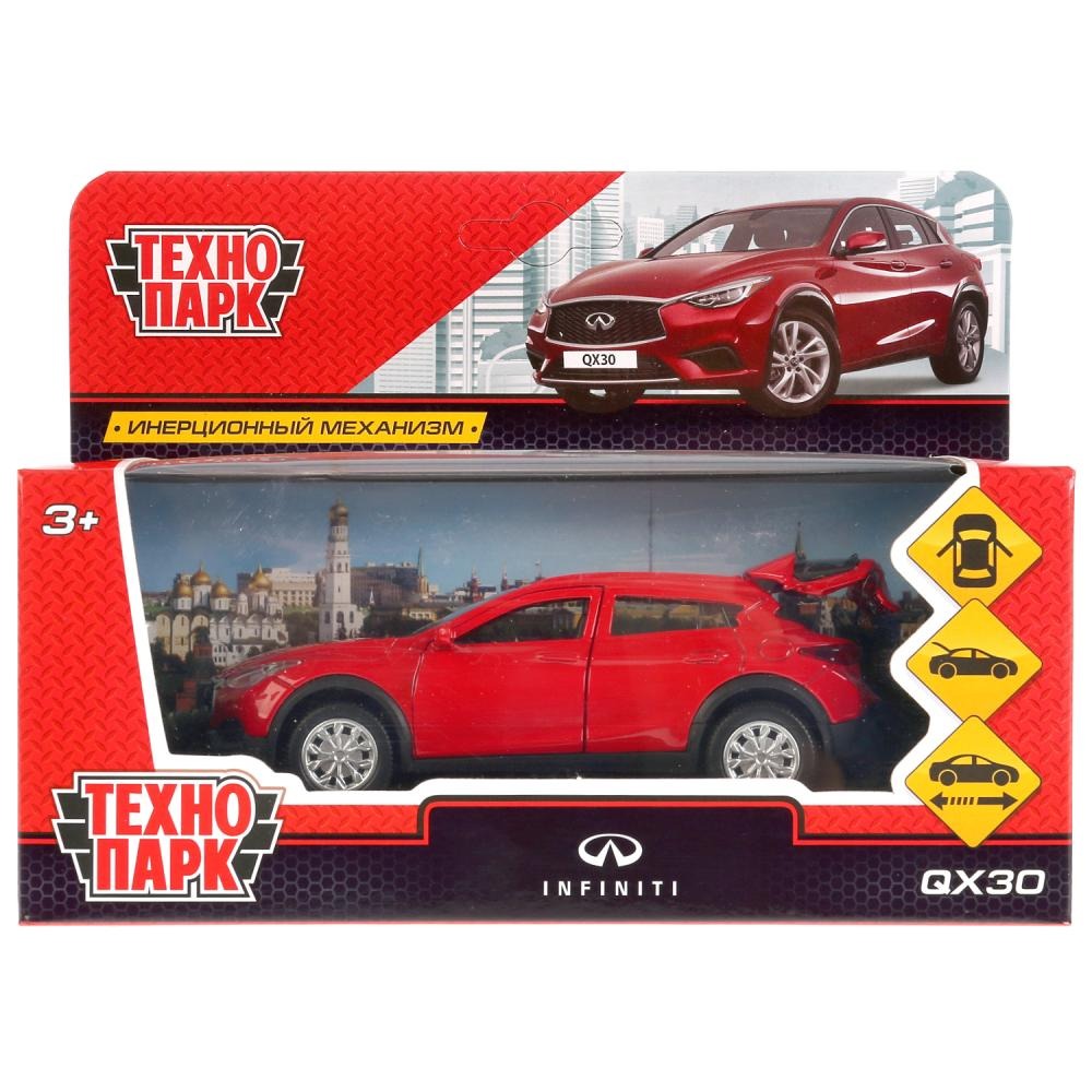

игрушечная машинка инерционная "Infiniti QX30", 12 см (цвет: красный)