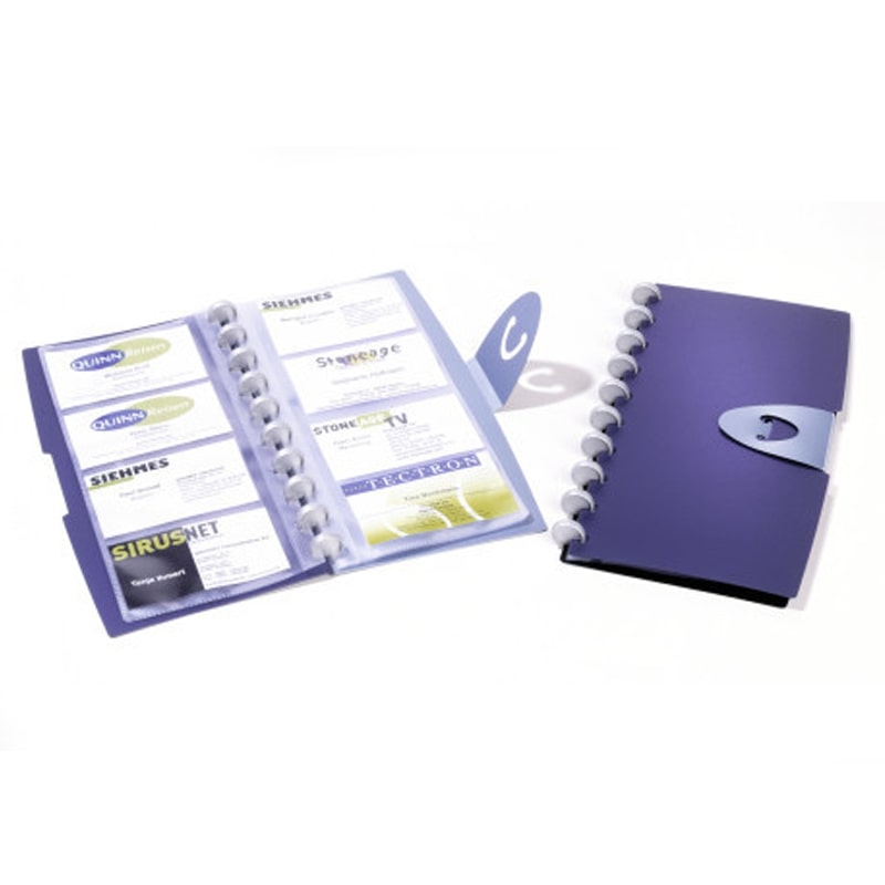 

Визитница Durable Visifix Walk 96 шт синий