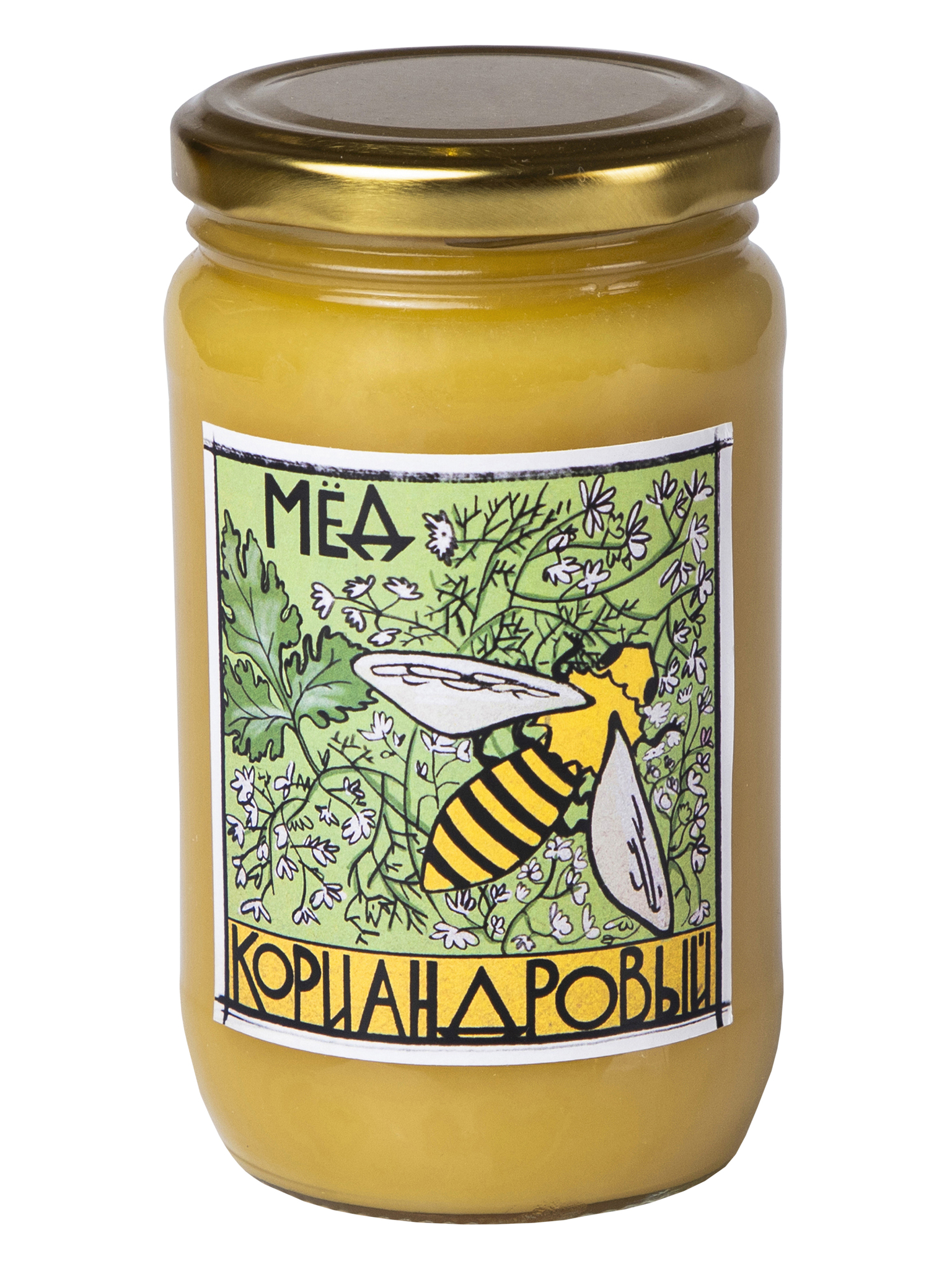 

Мёд натуральный кориандровый 500 гр. Антон Медов