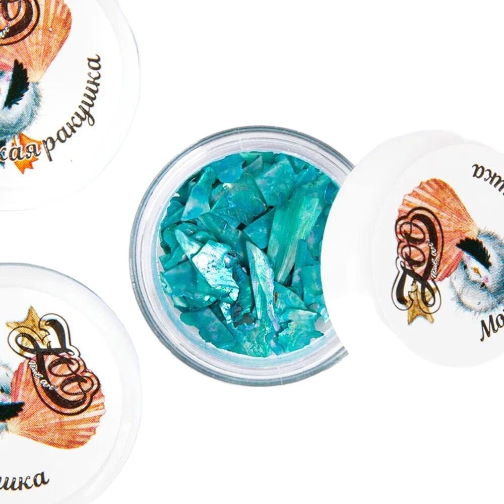 

Набор, Zoo Nail Art, Ракушечник микс «Морская ракушка» №1666, 3 шт.