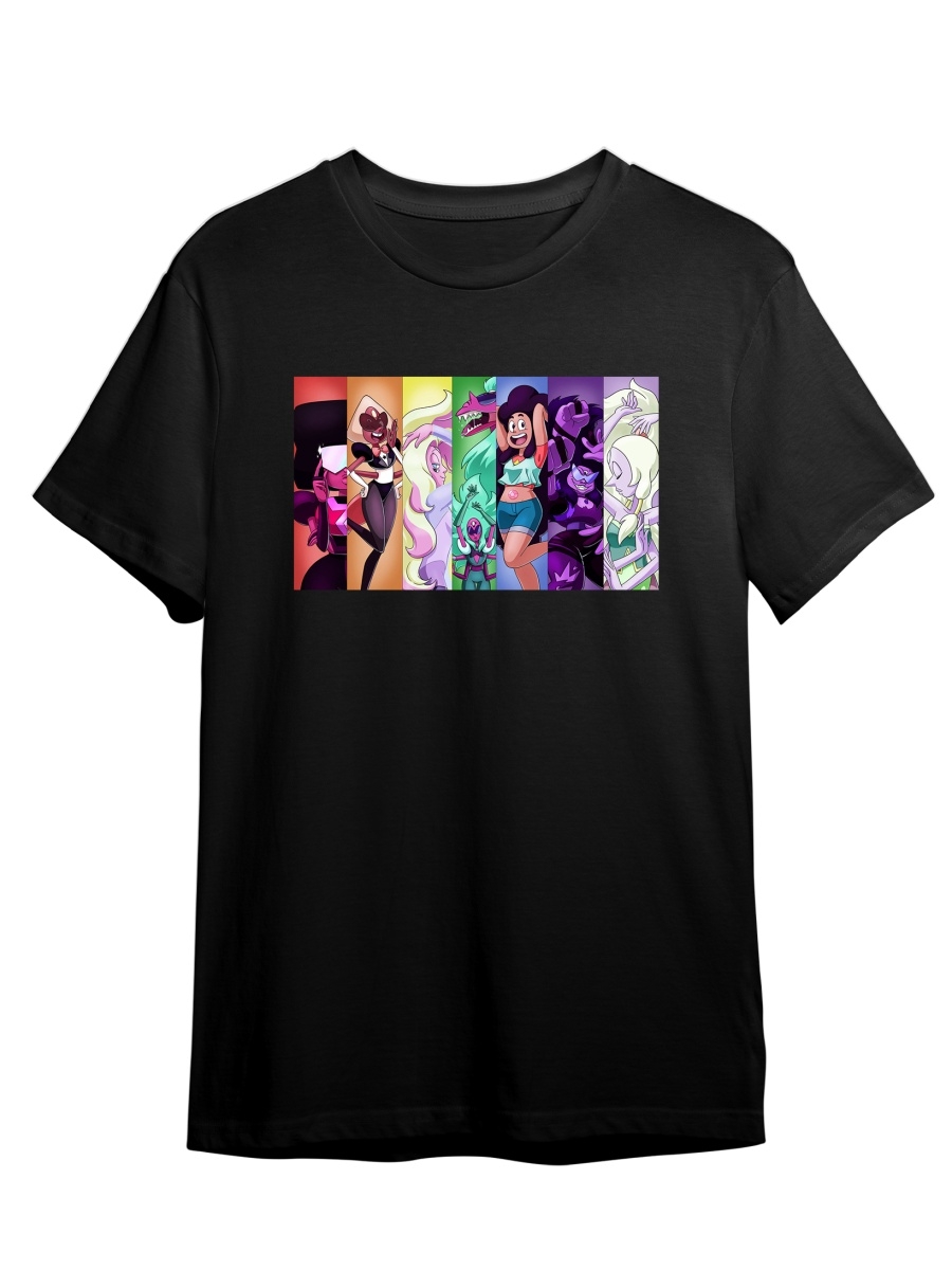 

Футболка унисекс СувенирShop Steven Universe/Вселенная Стивена 7 черная L (48-50), "Steven Universe/Вселенная Стивена" 7