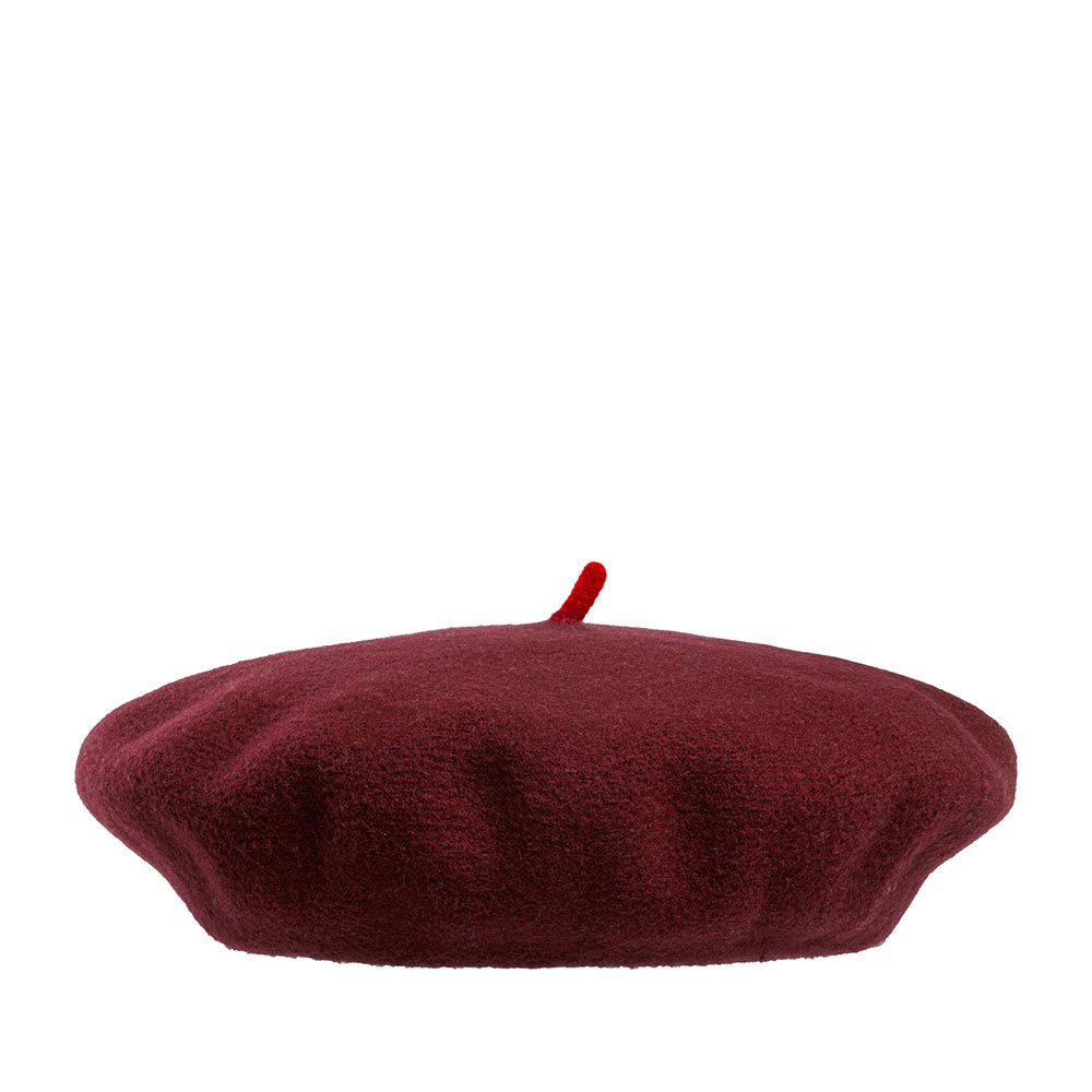 Берет унисекс LE BERET FRANCAIS MODE бордовый, one size