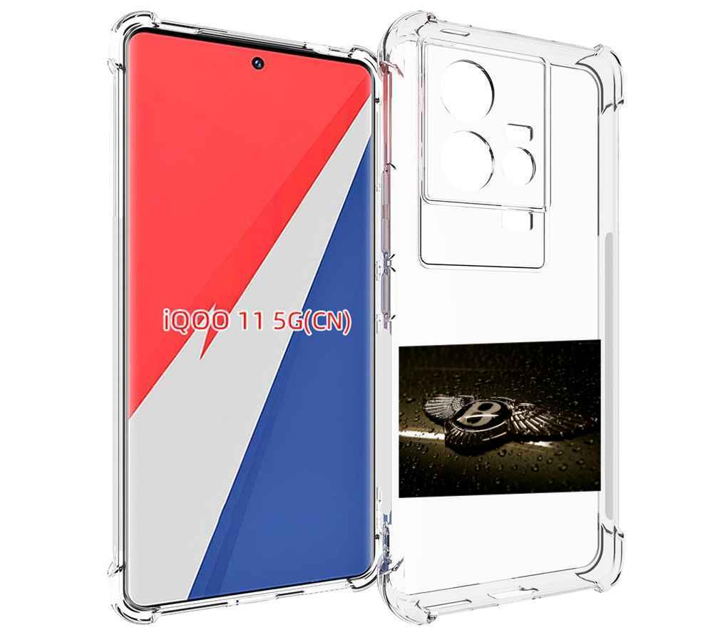 

Чехол MyPads бентли bentley 2 мужской для Vivo iQOO 11, Прозрачный, Tocco