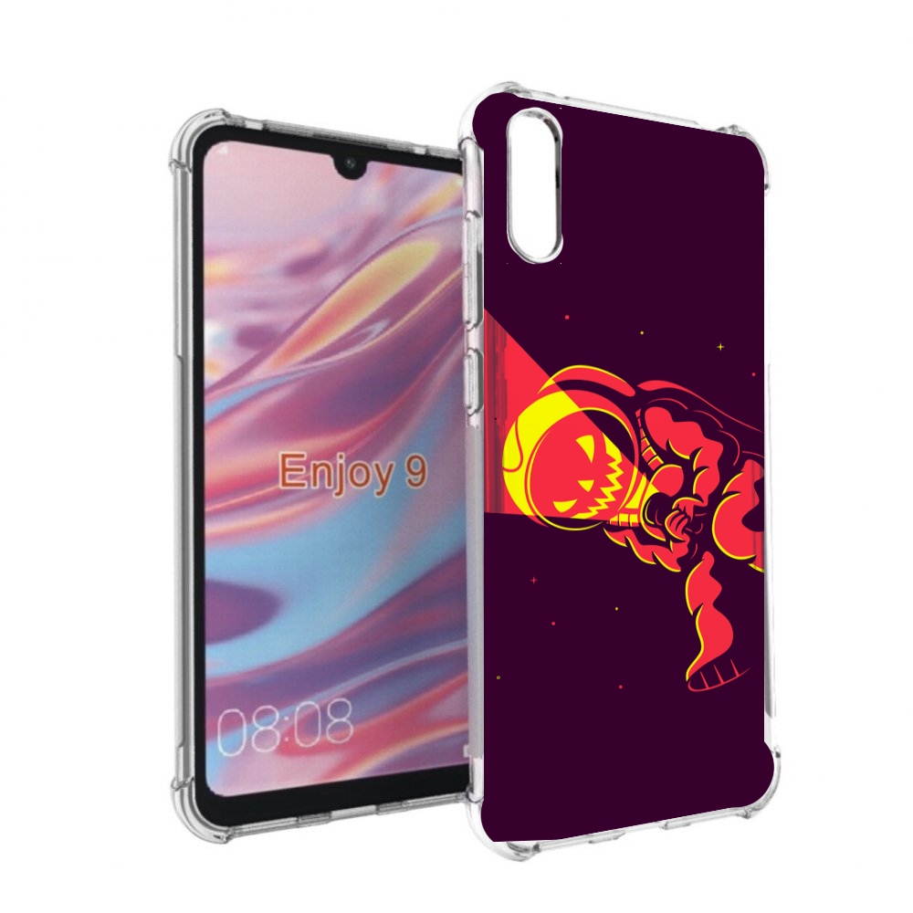 

Чехол бампер MyPads космонавт-в-хеллуин для Huawei Enjoy 9, Прозрачный, Tocco