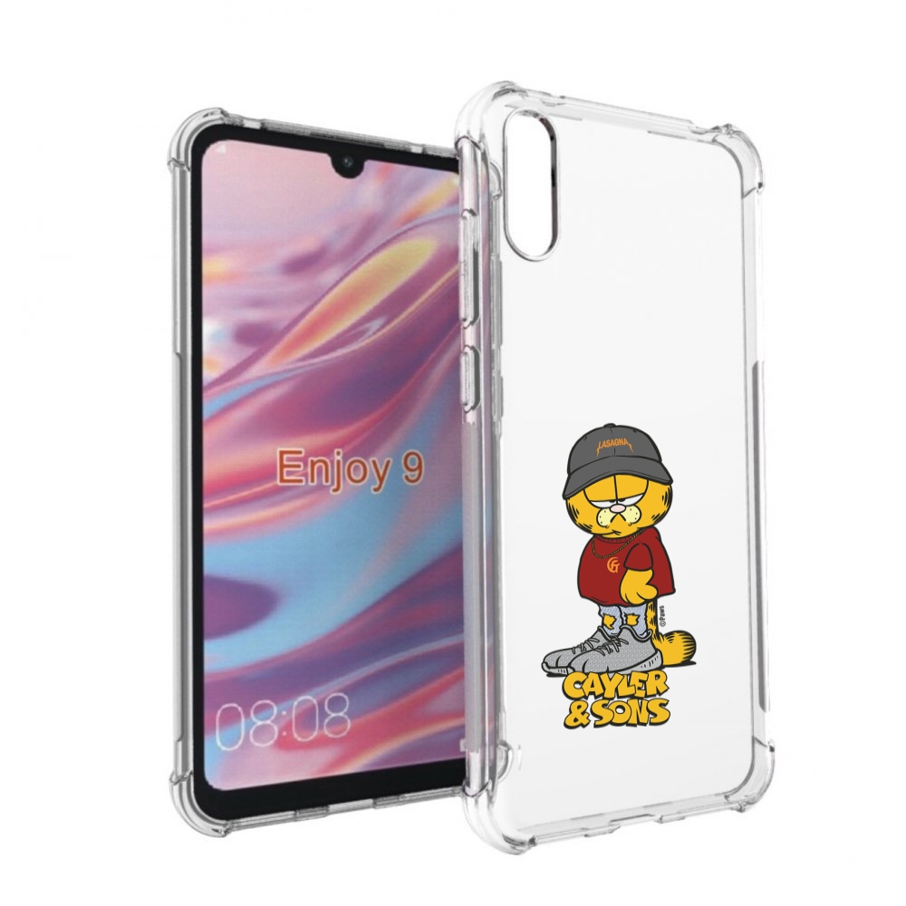 

Чехол бампер MyPads кот-в-кроссовках для Huawei Enjoy 9, Прозрачный, Tocco