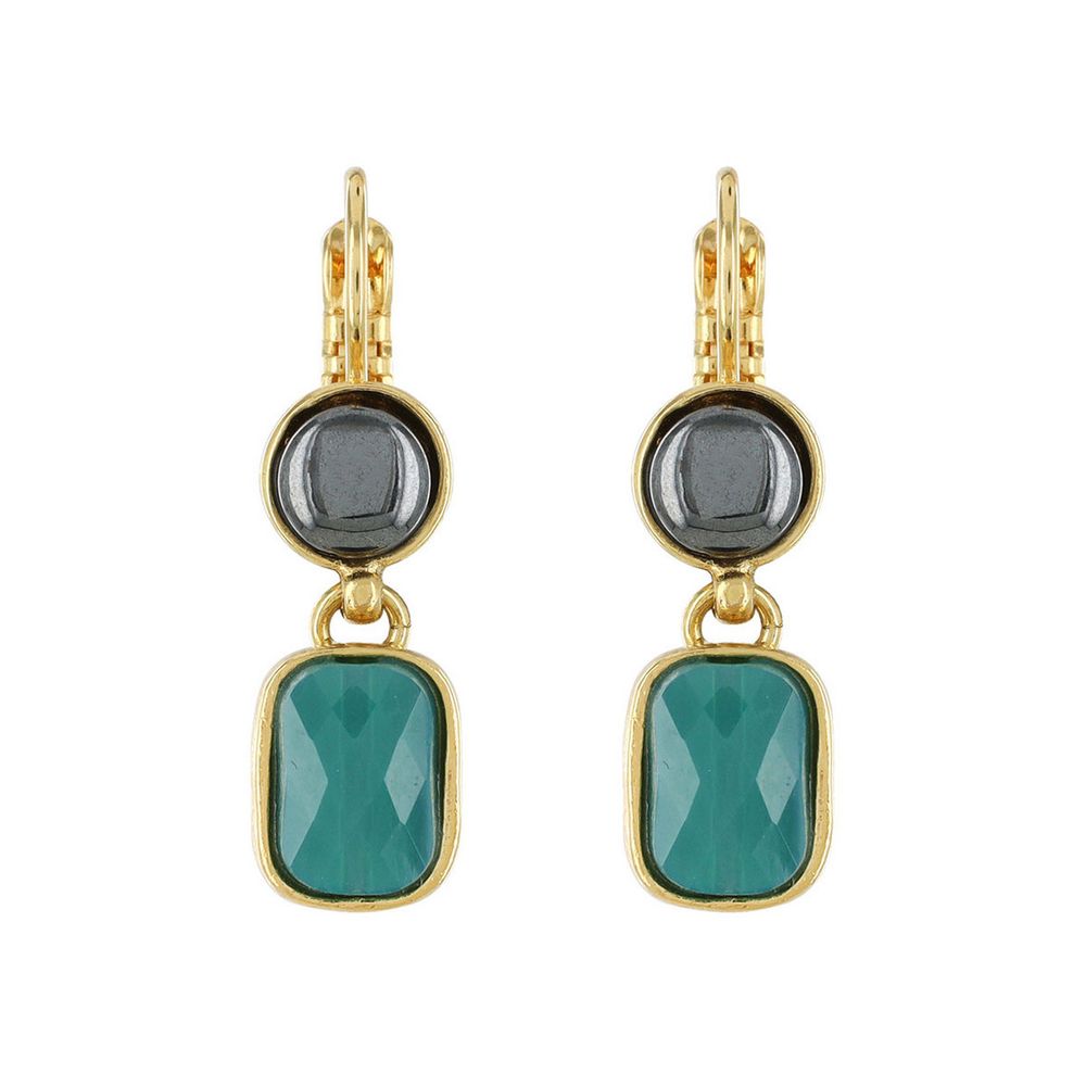

Серьги подвески из бижутерного сплава TARATATA TT-H23-11790-207, бусины, TT-H23-11790-207