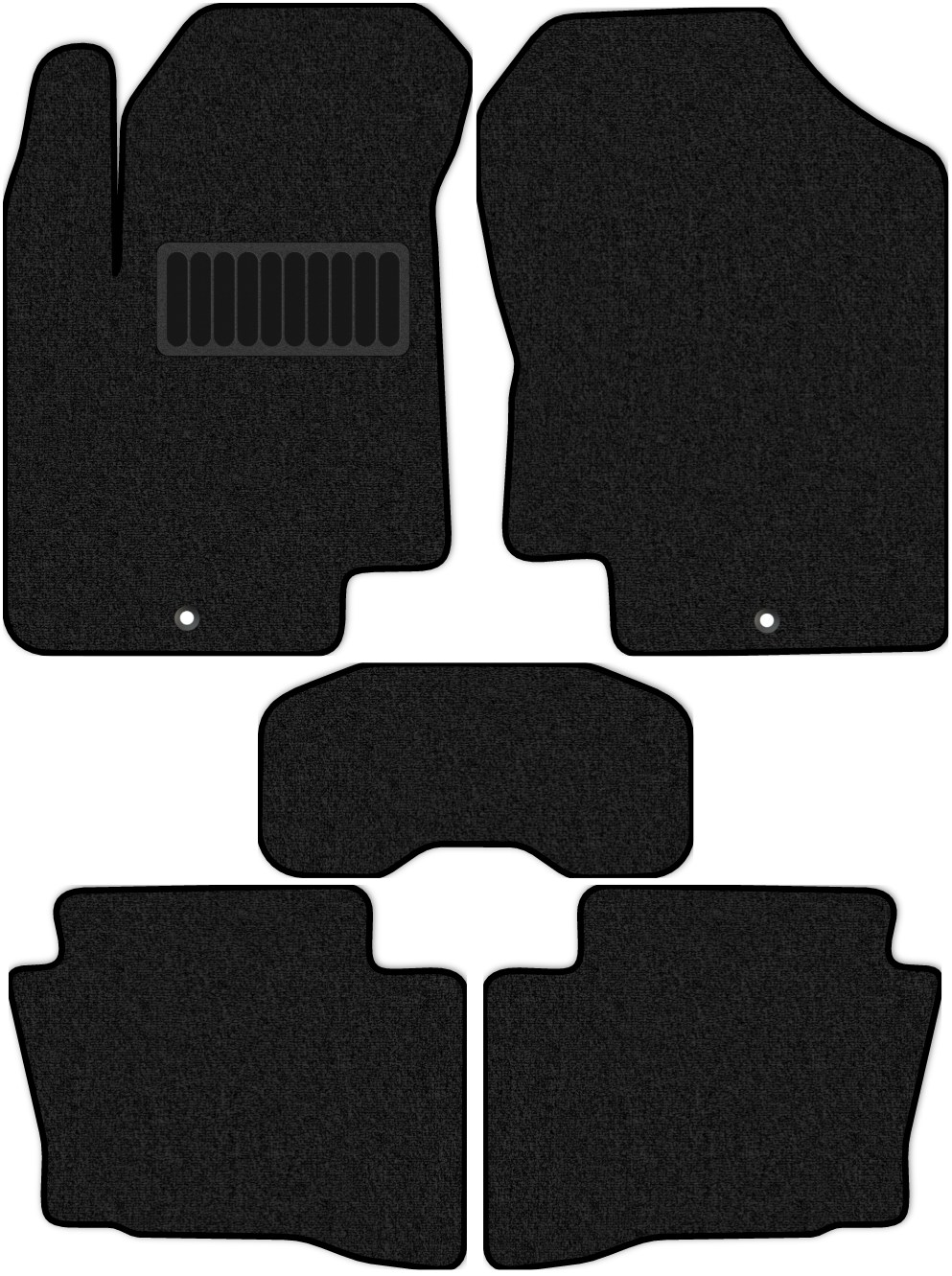 фото Коврики текстильные allmone комфорт для hyundai i20 pb 2008 - 2012
