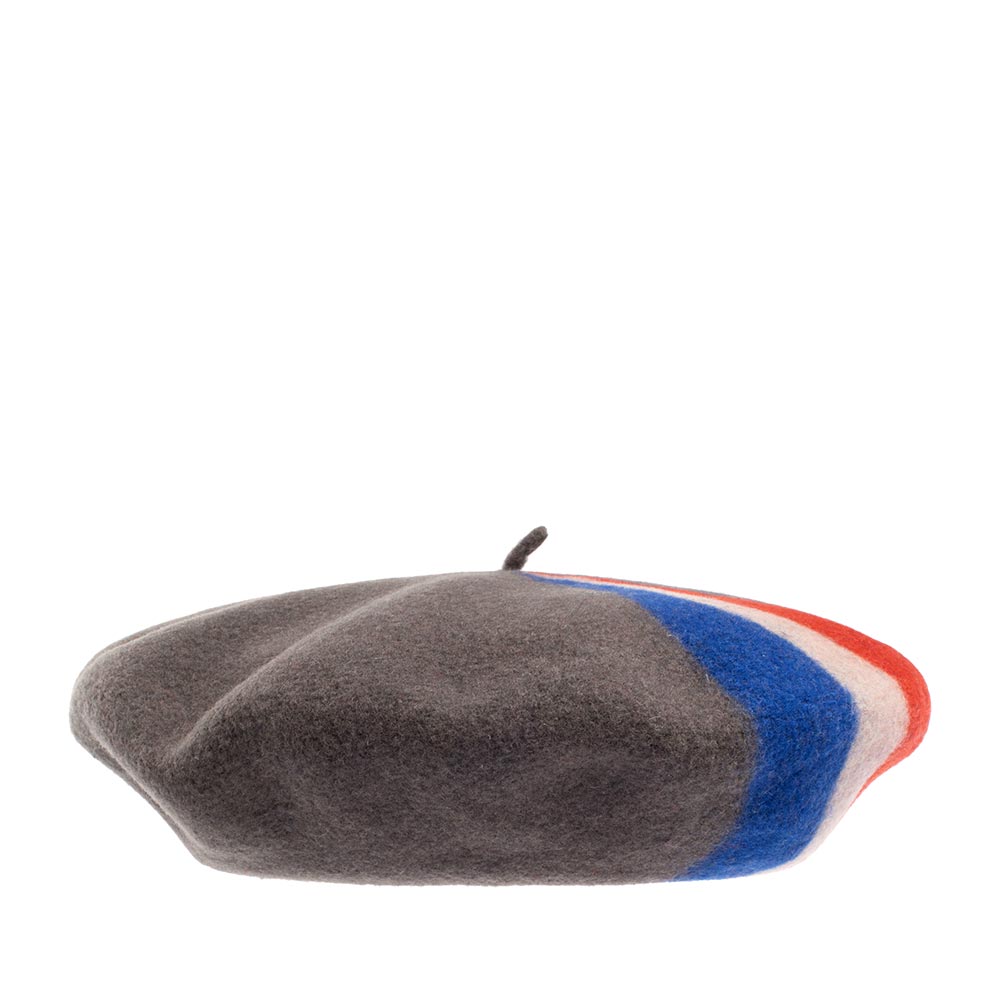 Берет унисекс LE BERET FRANCAIS PATRIOT серый, one size