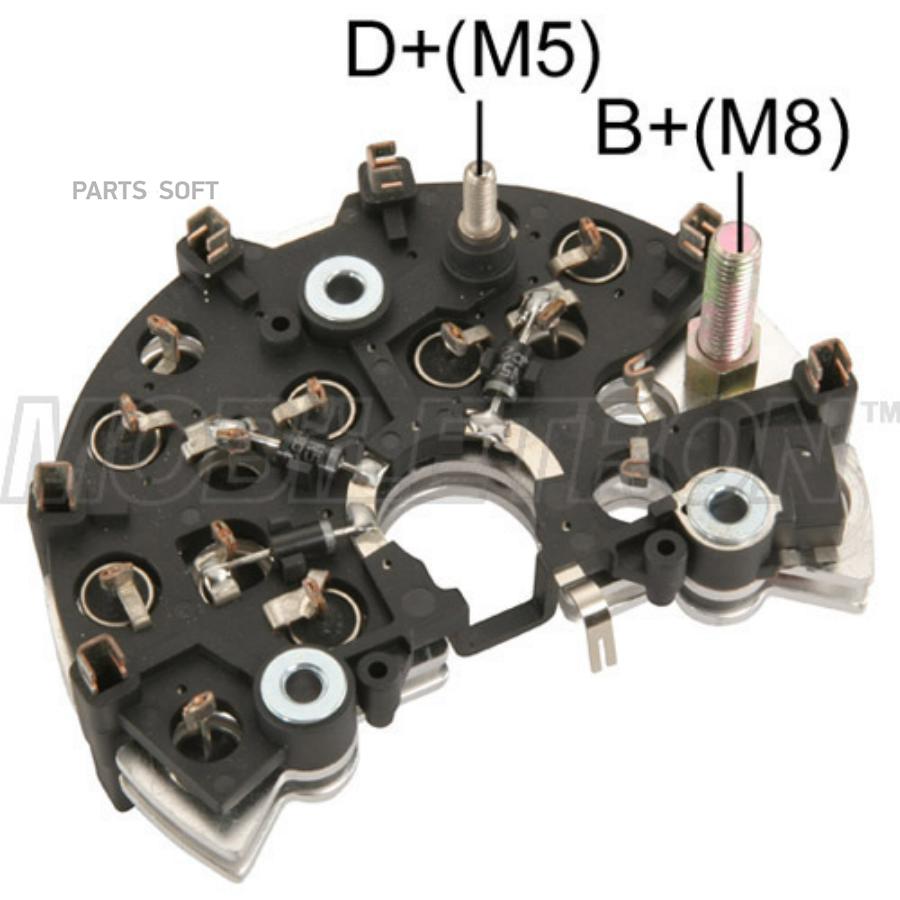 MOBILETRON Диодный мост генератора  1шт