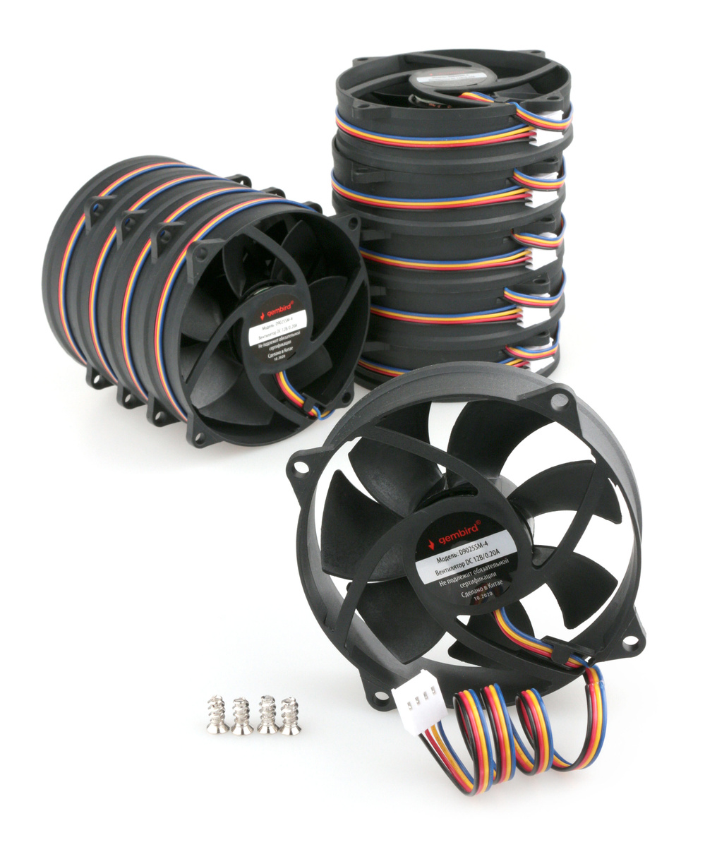 

Корпусной вентилятор Gembird (D9025SM-4-10B)