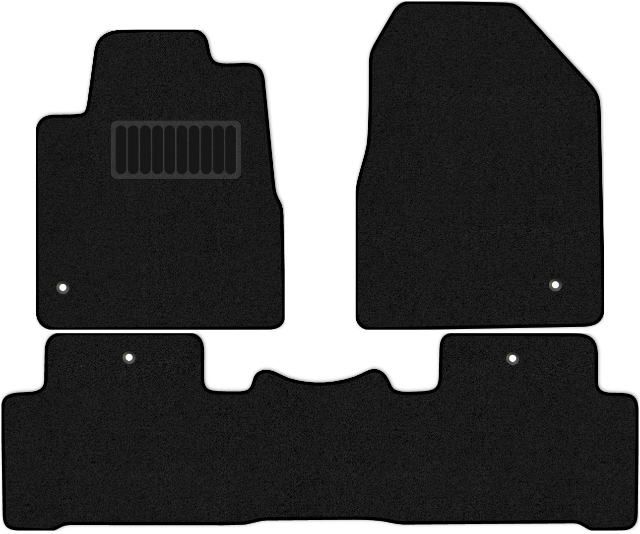 

Коврики текстильные Allmone Стандарт для Honda Pilot YF4 2008 - 2015, 2324-W3Y-F