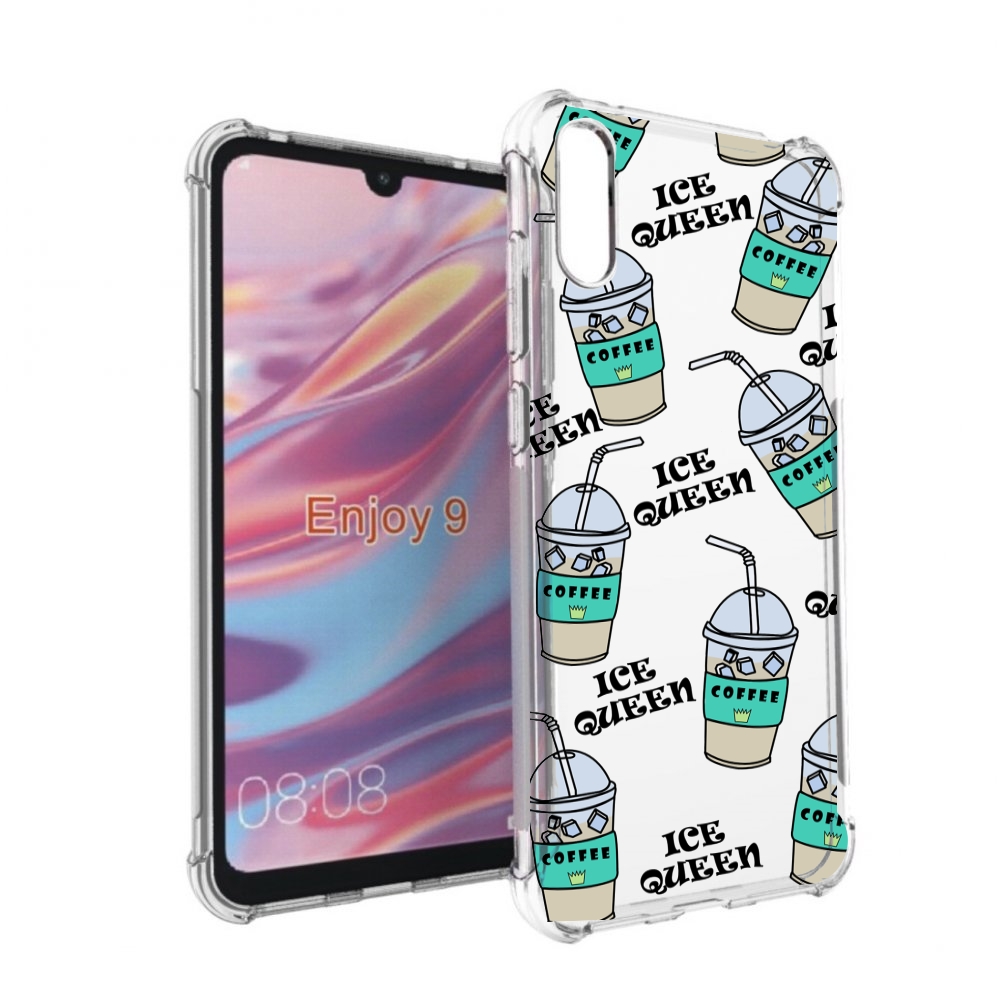 

Чехол бампер MyPads кофе-с-льдом для Huawei Enjoy 9, Прозрачный, Tocco