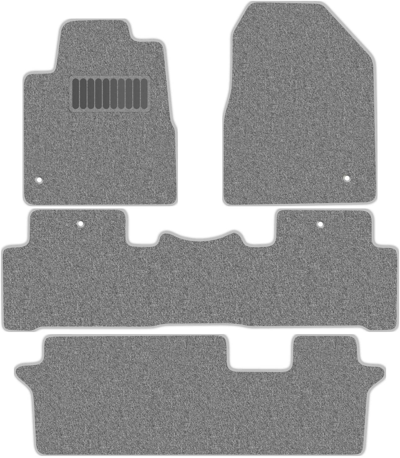 фото Коврики текстильные allmone классик для honda pilot yf4 2008 - 2015 +3 ряд