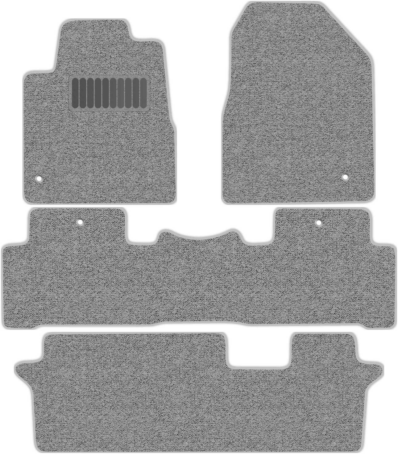 

Коврики в салон Комфорт для Honda Pilot (YF4) 2008 - 2015 +3 ряд, 4 шт. серый, текстиль, 2324-WP4Y-D