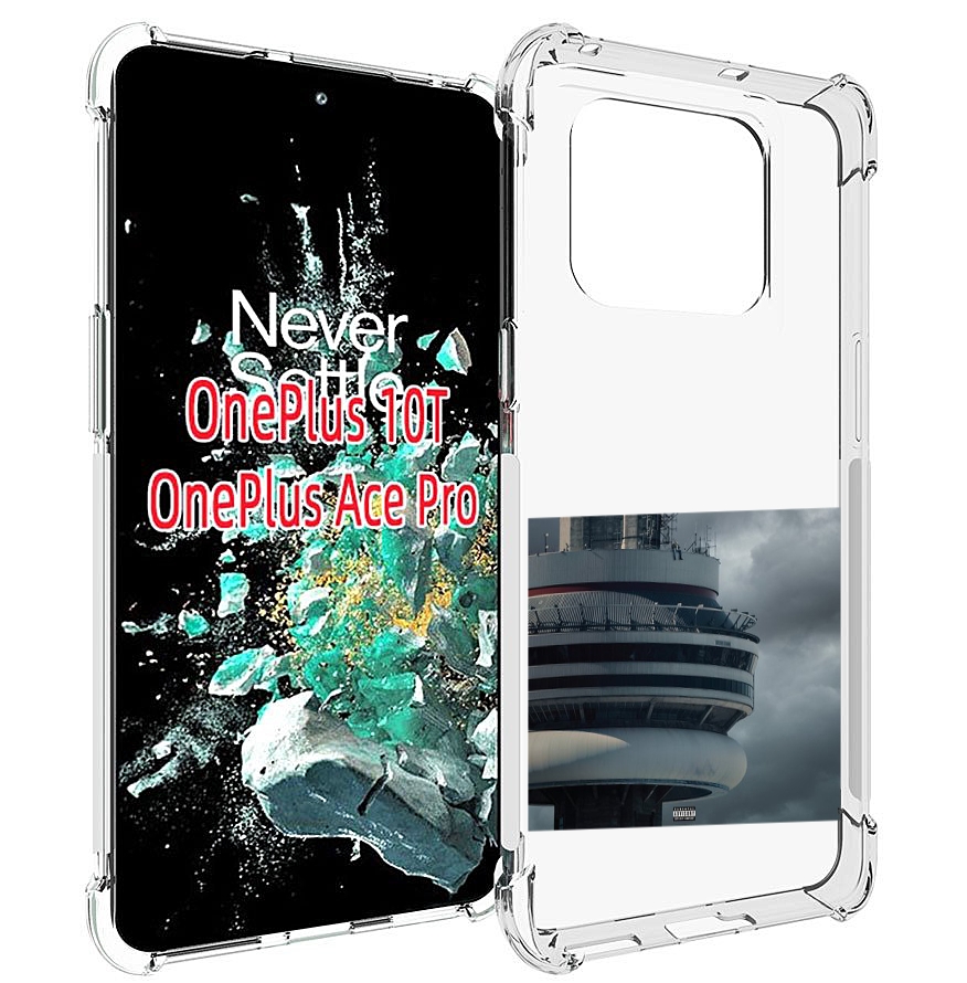 

Чехол MyPads Drake - Views для OnePlus 10T, Прозрачный, Tocco