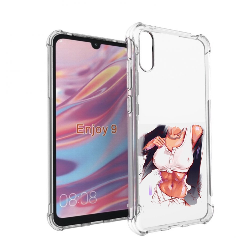 

Чехол бампер MyPads красивая-стройная-модель для Huawei Enjoy 9, Прозрачный, Tocco