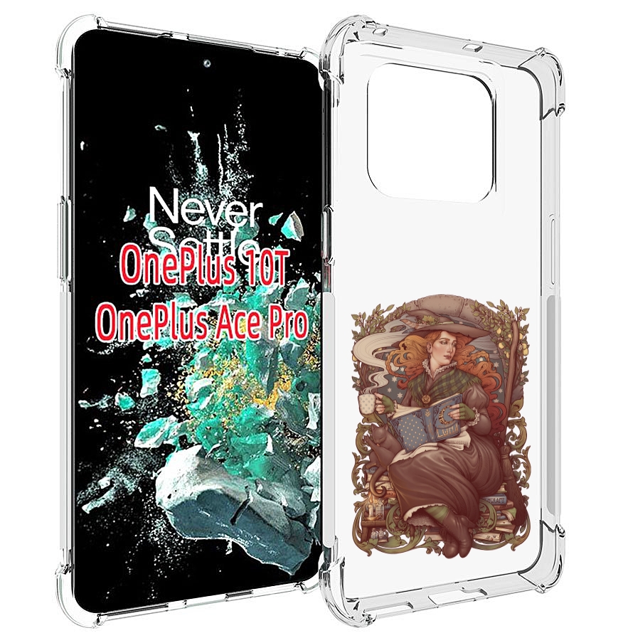 

Чехол MyPads Женские_126 для OnePlus 10T, Прозрачный, Tocco