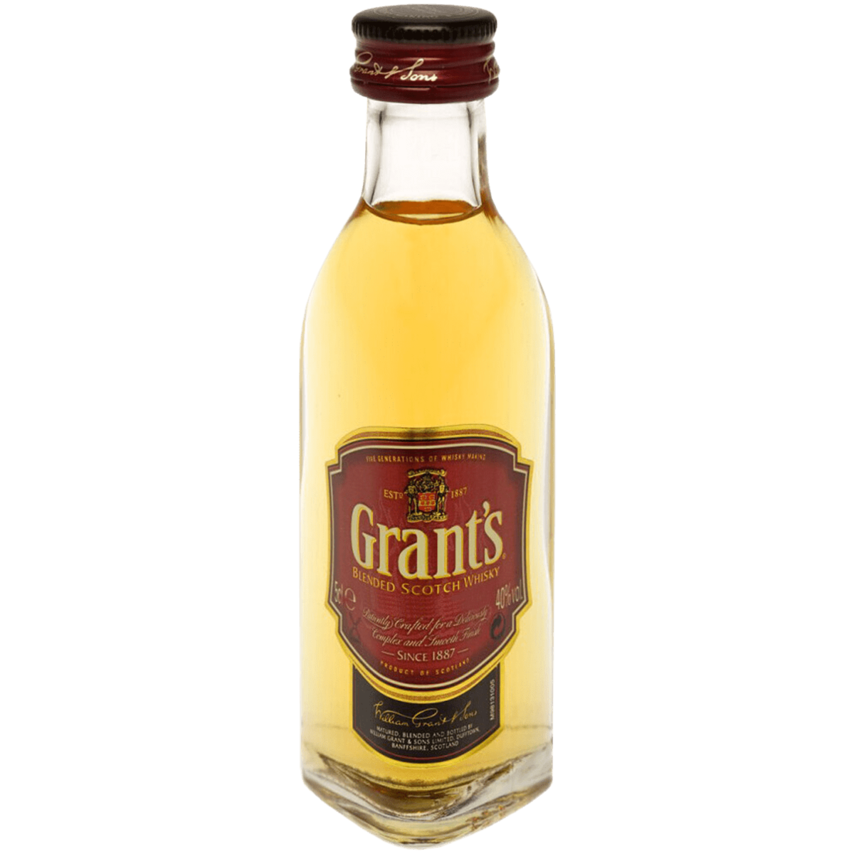 

Виски Grant's Triple Wood 3 года 0,05 л