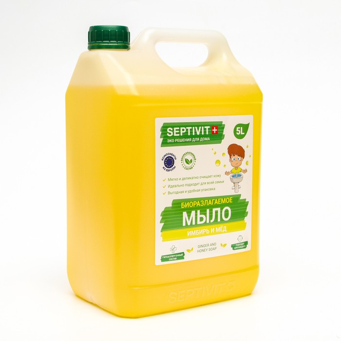 

Жидкое мыло SEPTIVIT "Имбирь и Мед" 5 л