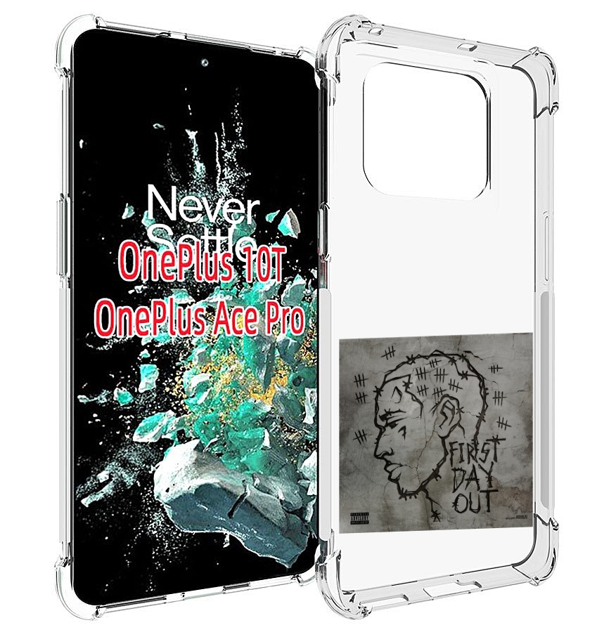 

Чехол MyPads First Day Out для OnePlus 10T, Прозрачный, Tocco