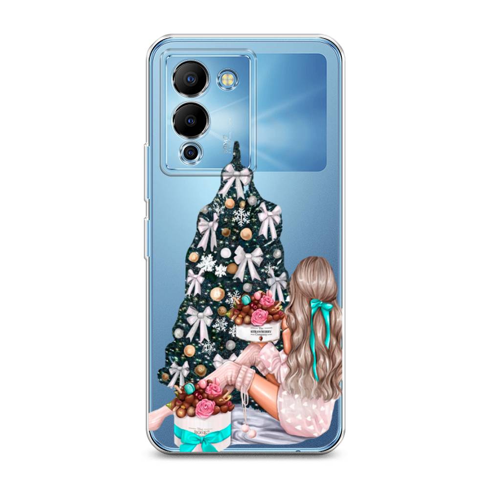 

Чехол на Infinix Note 12 G96 "New Year", Зеленый;бежевый;голубой, 3101550-5