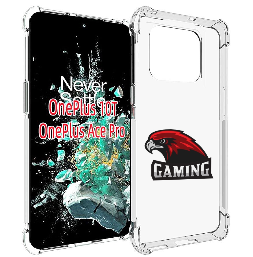 

Чехол MyPads Gaming-1 мужской для OnePlus 10T, Прозрачный, Tocco
