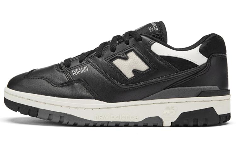 

Кеды унисекс New Balance NB 550 черные 37.5 EU, Черный, NB 550