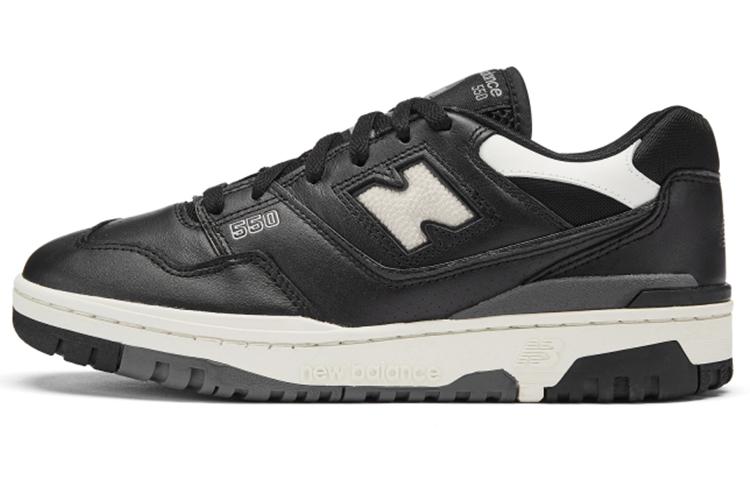 

Кеды унисекс New Balance NB 550 черные 40.5 EU, Черный, NB 550